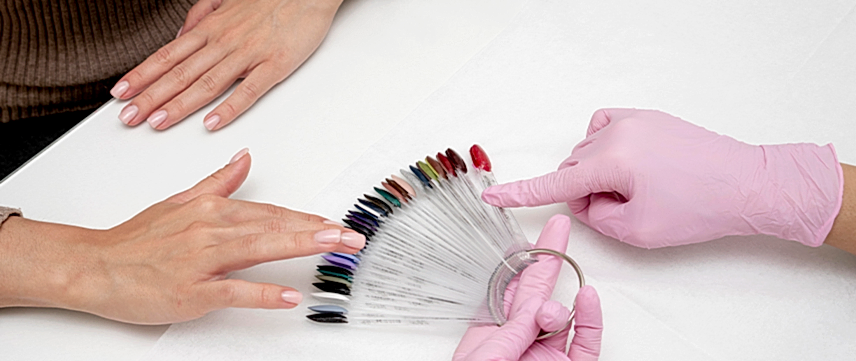 Protez tırnak için renk seçimi - manikür ve nail art